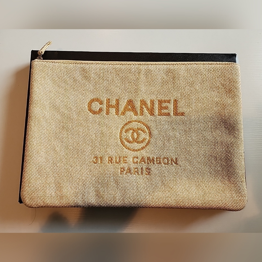 Chanel Deauville Clutch Bag